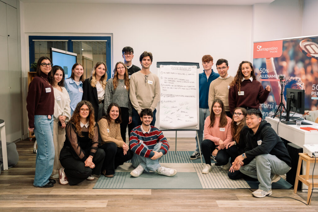 Studenti Quarta Edizione durante un evento