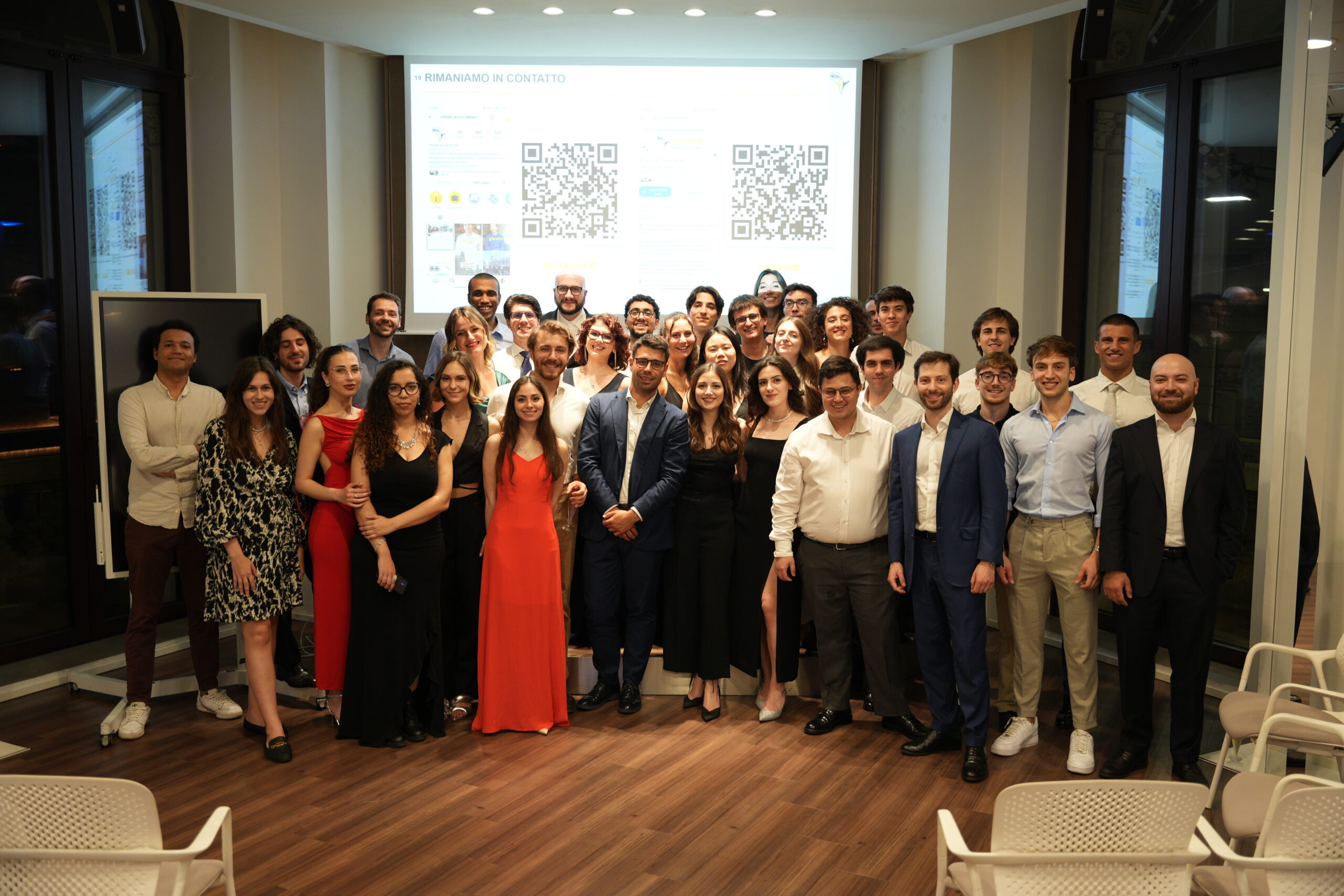 Studenti Terza Edizione durante un evento
